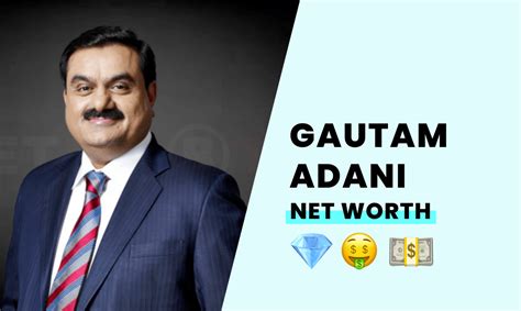 gautam adani net worth in indian rupees